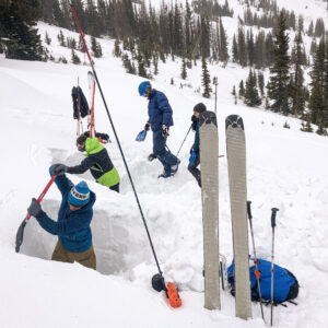 Colorado hybrid avalanche course